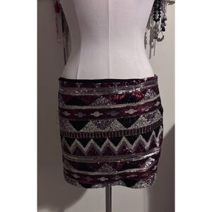 Forever 21 Sequin Mini Skirt